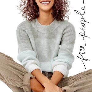 NWT Free People Autumn Sky Pullover Sweater